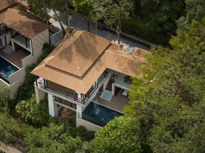 Villa premium con piscina Waterfall e 3 camere da letto — Villa Zolitude Resort & Spa