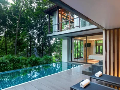 Villa familiare con piscina e 2 camere da letto — Villa Zolitude Resort & Spa
